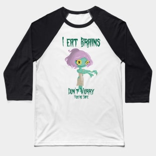 Zombie Girl Baseball T-Shirt